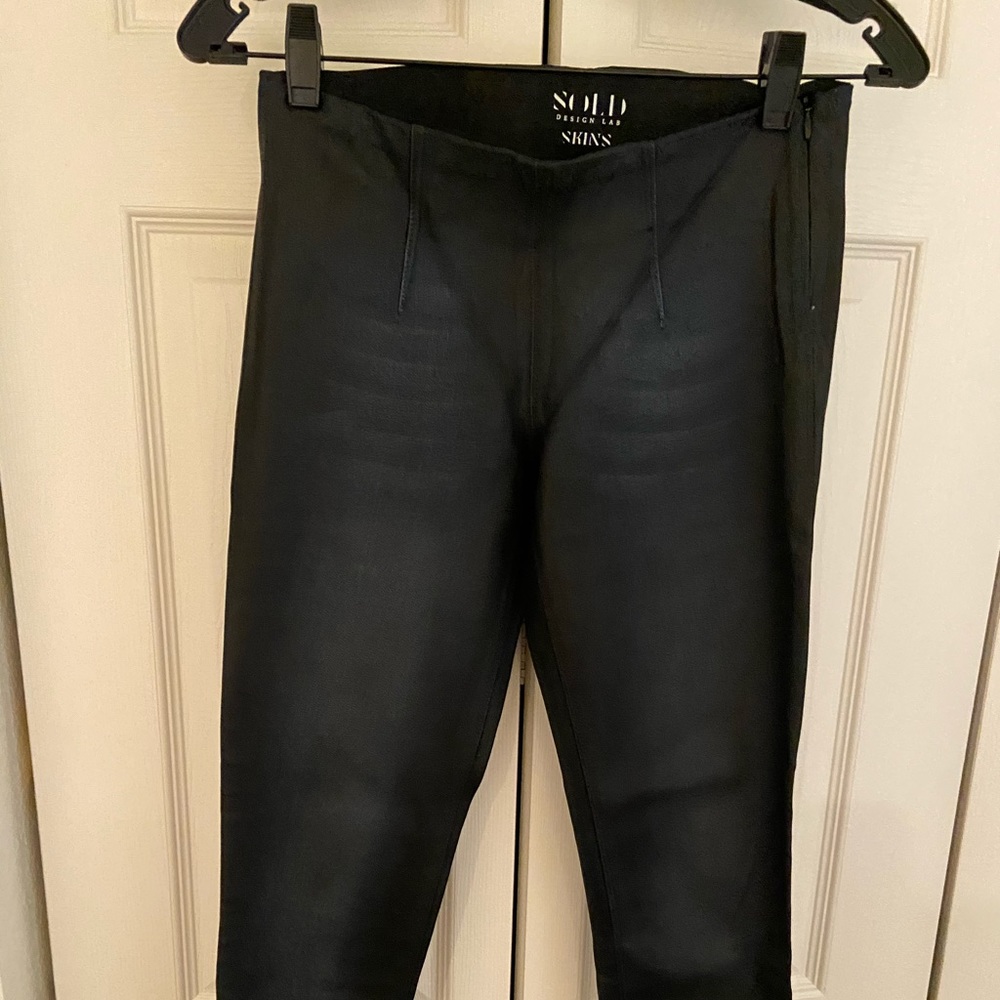Denim coated leggings jeans